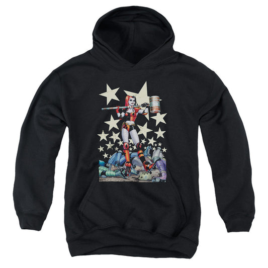 Batman Hammer Time Kids Youth Hoodie Black Officially Licensed