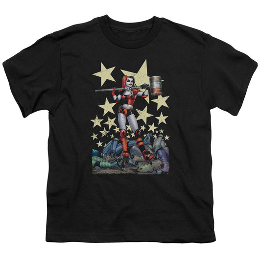Batman Hammer Time Kids Youth T Shirt Black Officially Licensed