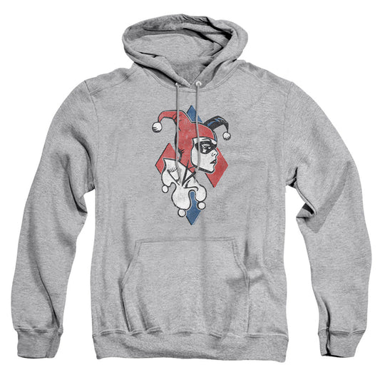 Batman Profiling Mens Hoodie Athletic Heather Officially Licensed