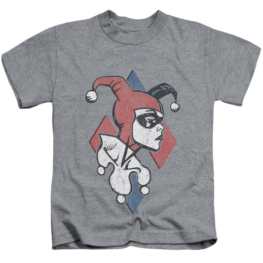 Batman Profiling Juvenile Kids Youth T Shirt Athletic Heather Officially Licensed