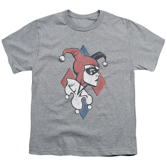 Batman Profiling Kids Youth T Shirt Athletic Heather Officially Licensed