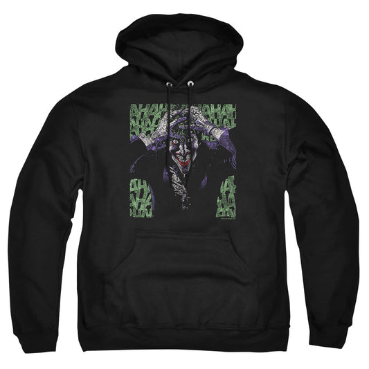 Batman Insanity Mens Hoodie Black Officially Licensed