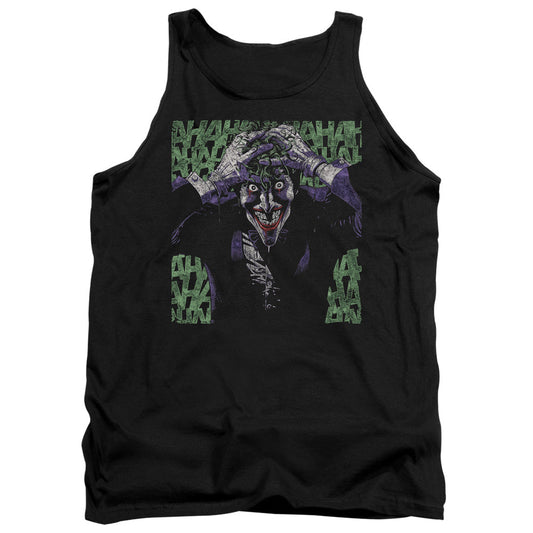 Batman Insanity Mens Tank Top Shirt Black Officially Licensed