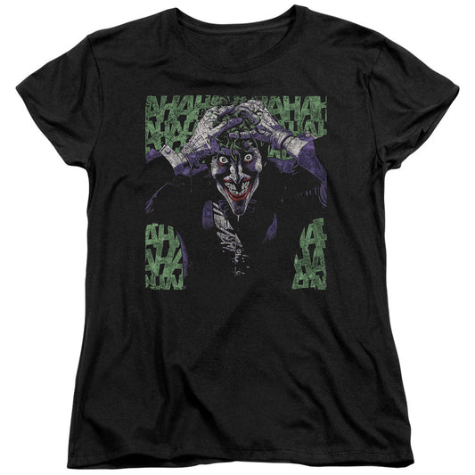Batman Insanity Womens T Shirt Black Officially Licensed