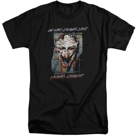 Batman Just For Laughs Mens Tall T Shirt Black Officially Licensed