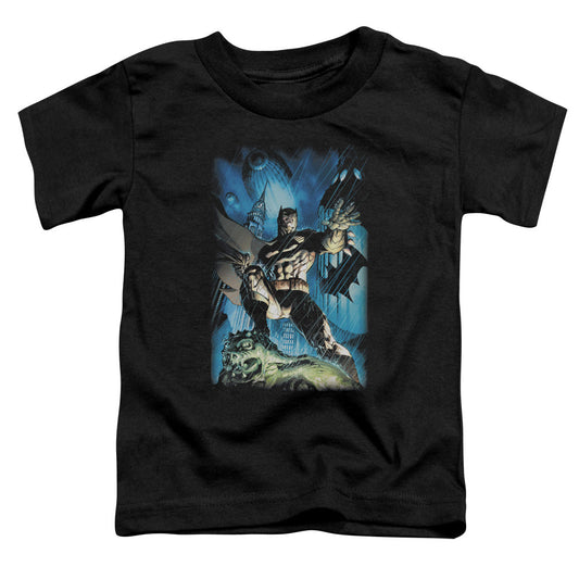 Batman Stormy Dark Knight Toddler Kids Youth T Shirt Black Officially Licensed