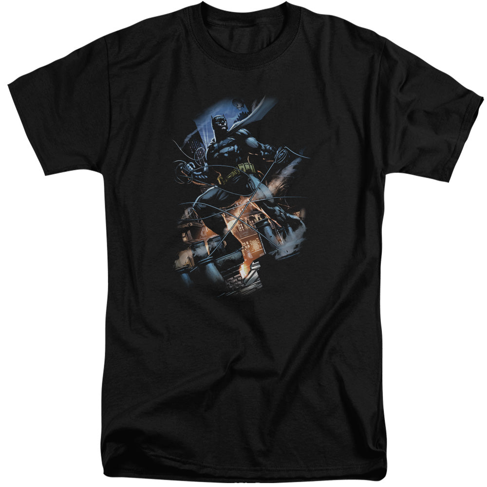 Batman Gotham Knight Mens Tall T Shirt Black Officially Licensed