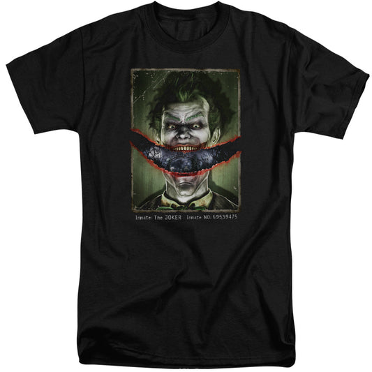 Batman Aa Split Lip Mens Tall T Shirt Black Officially Licensed