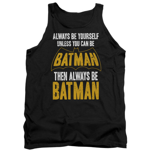 Batman Be Batman Mens Tank Top Shirt Black Officially Licensed
