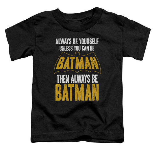 Batman Be Batman Toddler Kids Youth T Shirt Black Officially Licensed