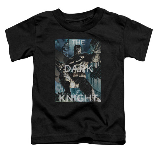 Batman Fighting The Storm Toddler Kids Youth T Shirt Black Officially Licensed