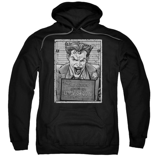 Batman Joker Inmate Mens Hoodie Black Officially Licensed