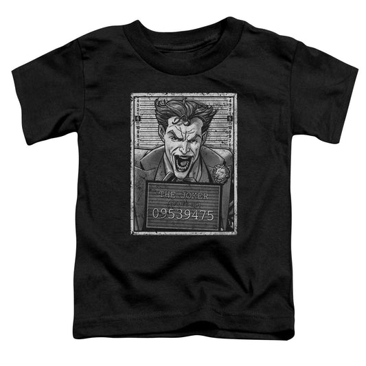 Batman Joker Inmate Toddler Kids Youth T Shirt Black Officially Licensed