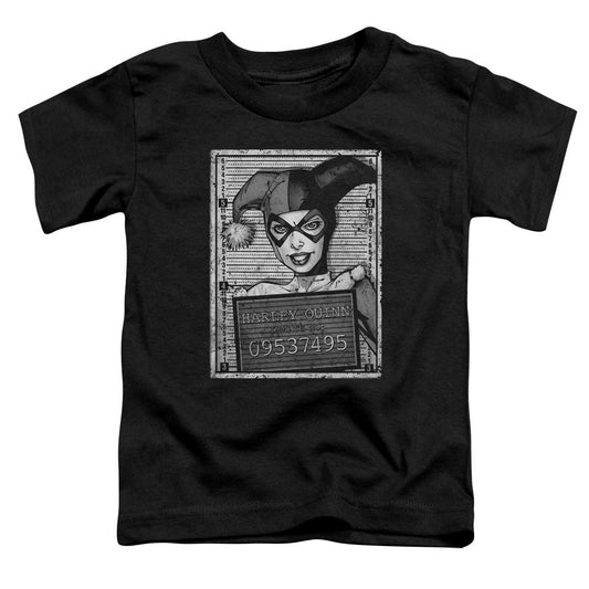 Batman Harley Inmate Toddler Kids Youth T Shirt Black Officially Licensed