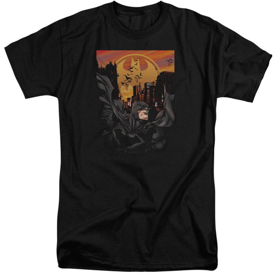 Batman Always On Call Mens Tall T Shirt Black Officially Licensed