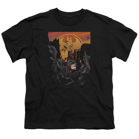 Batman Always On Call Kids Youth T Shirt Black Officially Licensed