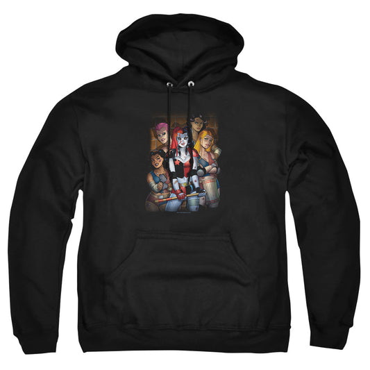 Batman Bad Girls Mens Hoodie Black Officially Licensed