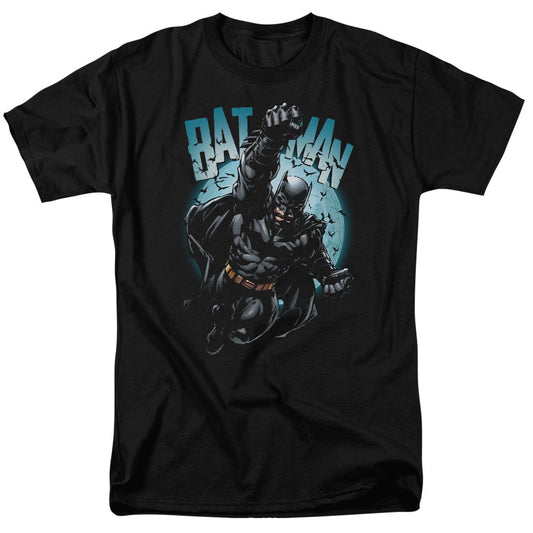 Batman Moon Knight Mens T Shirt Black Officially Licensed