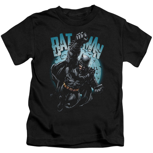 Batman Moon Knight Juvenile Kids Youth T Shirt Black Officially Licensed