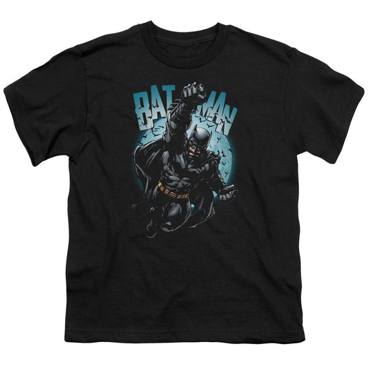 Batman Moon Knight Kids Youth T Shirt Black Officially Licensed