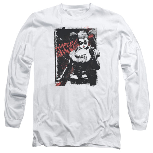 Batman House Call Mens Long Sleeve Shirt White Officially Licensed