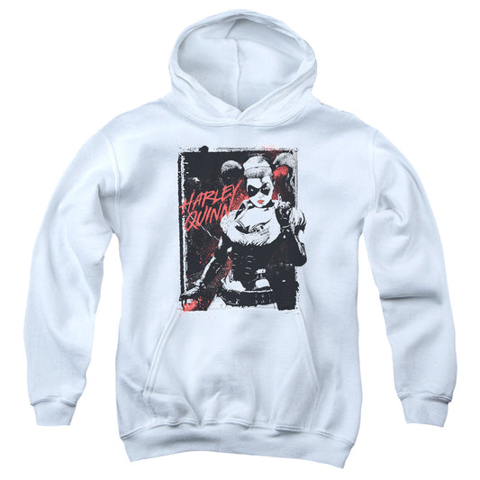 Batman House Call Kids Youth Hoodie White Officially Licensed