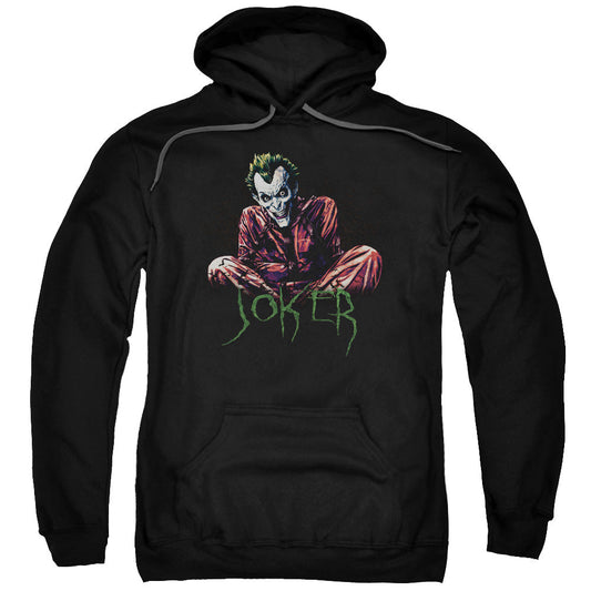 Batman Straight Jacket Mens Hoodie Black Officially Licensed