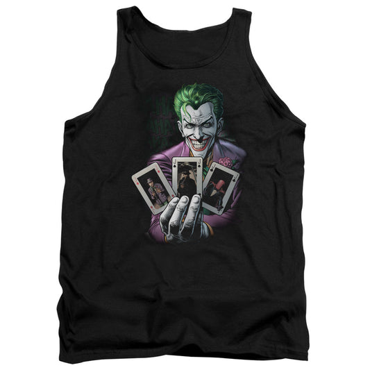 Batman 3 Of A Kind Mens Tank Top Shirt Black Officially Licensed