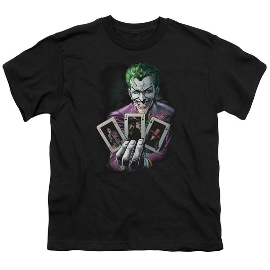 Batman 3 Of A Kind Kids Youth T Shirt Black Officially Licensed