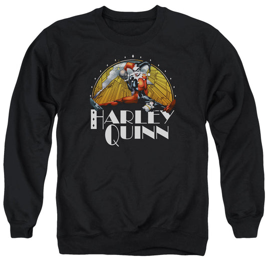 Batman Play Date Mens Crewneck Sweatshirt Black