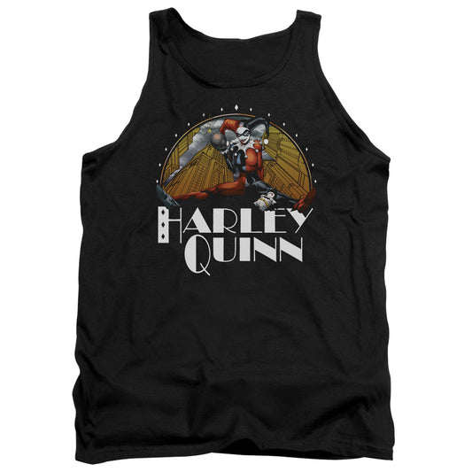 Batman Play Date Mens Tank Top Shirt Black Officially Licensed