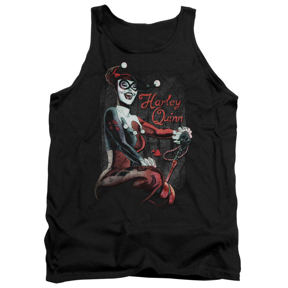 Batman Laugh It Up Mens Tank Top Shirt Black Officially Licensed