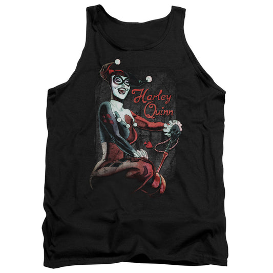 Batman Laugh It Up Mens Tank Top Shirt Black Officially Licensed