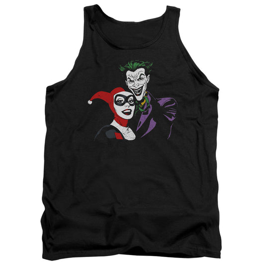 Batman Joker & Harley Mens Tank Top Shirt Black Officially Licensed