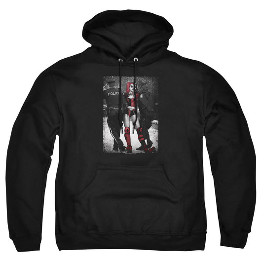 Batman Arrest Mens Hoodie Black Officially Licensed