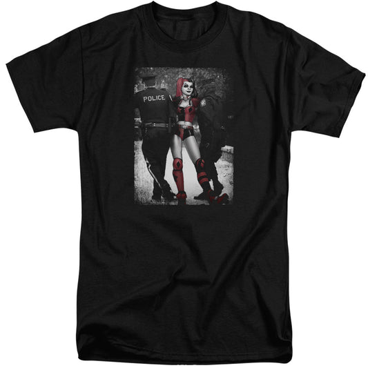 Batman Arrest Mens Tall T Shirt Black Officially Licensed