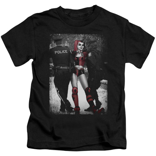 Batman Arrest Juvenile Kids Youth T Shirt Black Officially Licensed