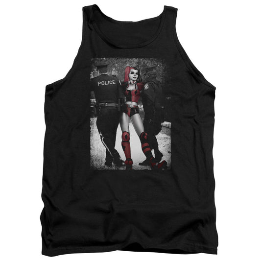 Batman Arrest Mens Tank Top Shirt Black Officially Licensed