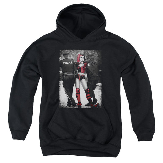 Batman Arrest Kids Youth Hoodie Black Officially Licensed