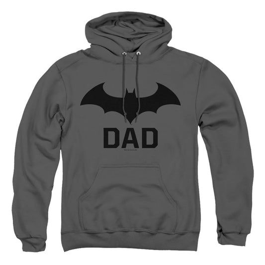 Batman Hush Dad Mens Hoodie Charcoal Officially Licensed