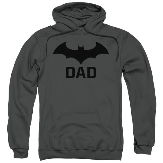 Batman Hush Dad Mens Hoodie Charcoal Officially Licensed