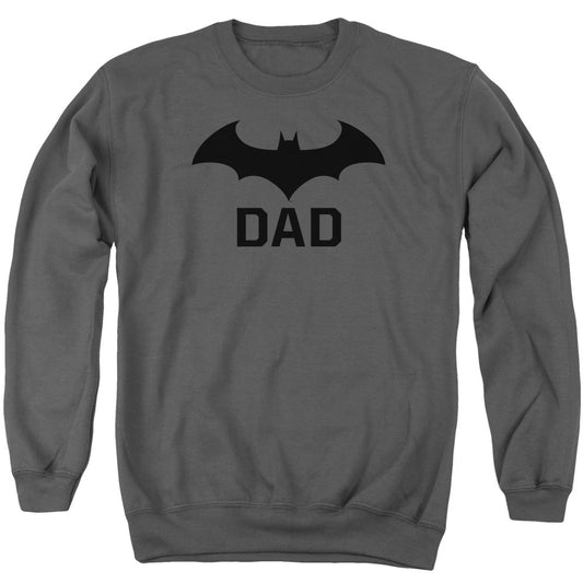Batman Hush Dad Mens Crewneck Sweatshirt Charcoal