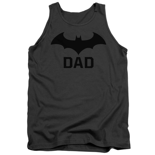 Batman Hush Dad Mens Tank Top Shirt Charcoal Officially Licensed