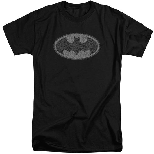 Batman Elephant Signal Mens Tall T Shirt Black Officially Licensed