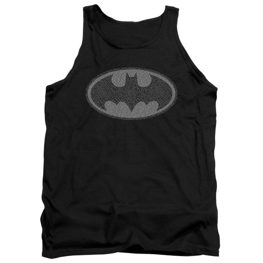 Batman Elephant Signal Mens Tank Top Shirt Black Officially Licensed