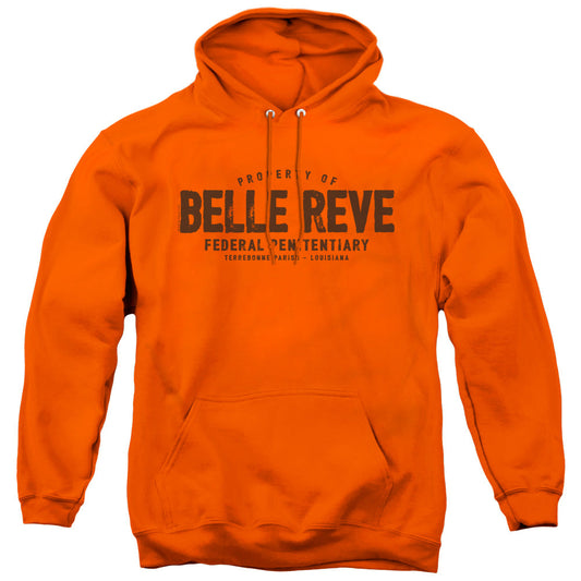 Batman Belle Reve Mens Hoodie Orange Officially Licensed
