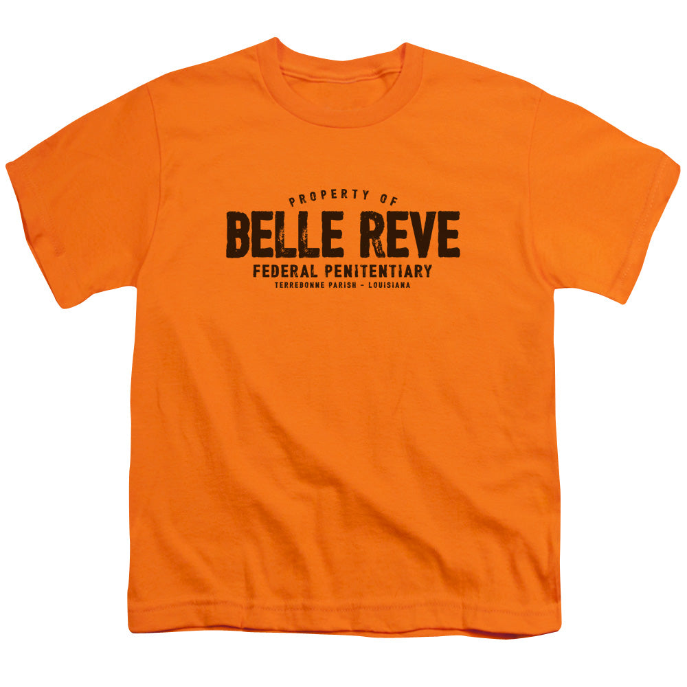 Batman Belle Reve Kids Youth T Shirt Orange Officially Licensed