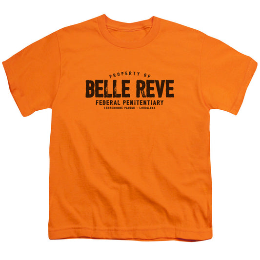 Batman Belle Reve Kids Youth T Shirt Orange Officially Licensed