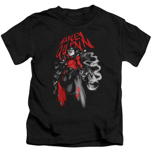 Batman Down The Barrel Juvenile Kids Youth T Shirt Black Officially Licensed