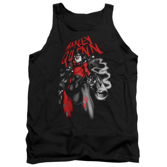 Batman Down The Barrel Mens Tank Top Shirt Black Officially Licensed